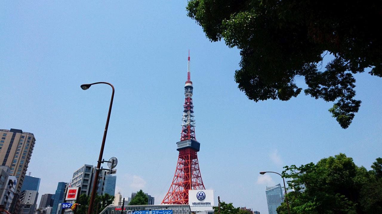 Temple and Tokyo Tower