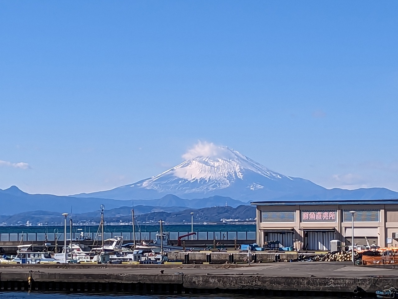 Mt Fuji from Enoshima