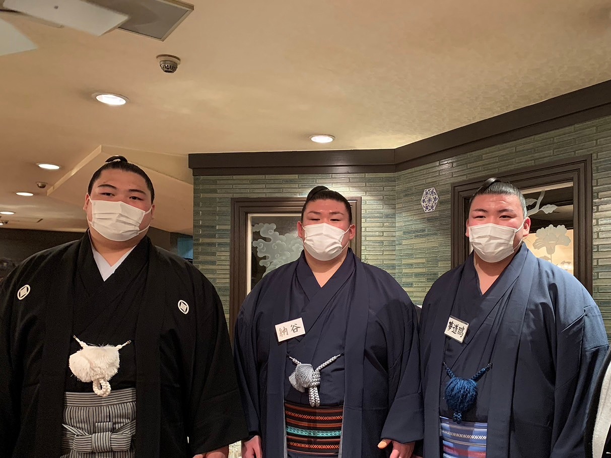 Sumo 2023 New Year’s Tournament in January, Ootake-Beya after-party 4